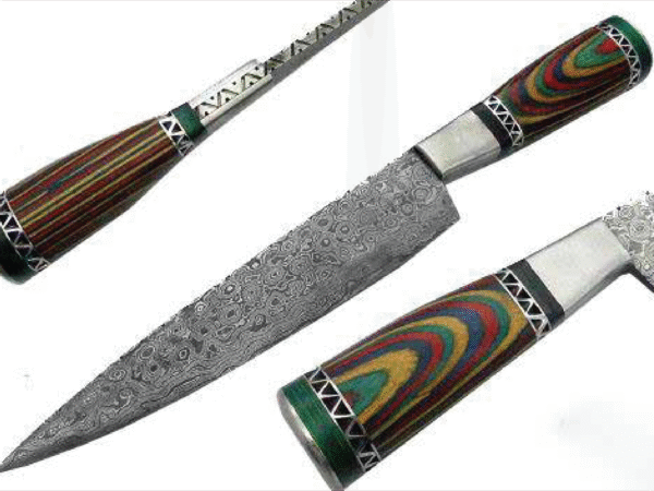 Damascus Kitchen Knives