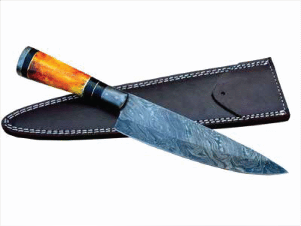 Damascus Kitchen Knives