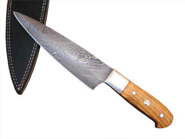 Damascus Kitchen Knives