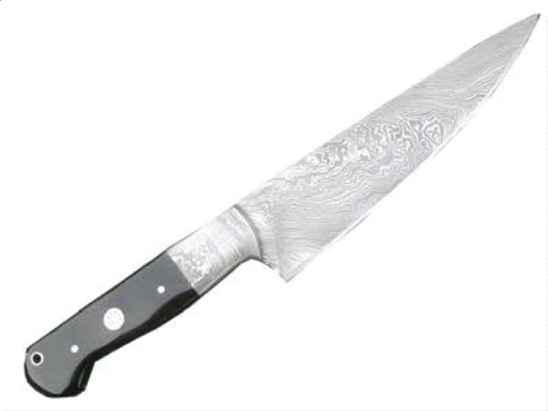 Damascus Kitchen Knives