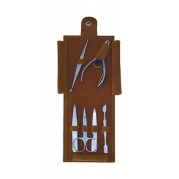 Cuticle Nail Set Leather Case (2512)