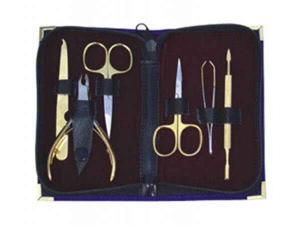 Manicure Set Leather Case (2519)
