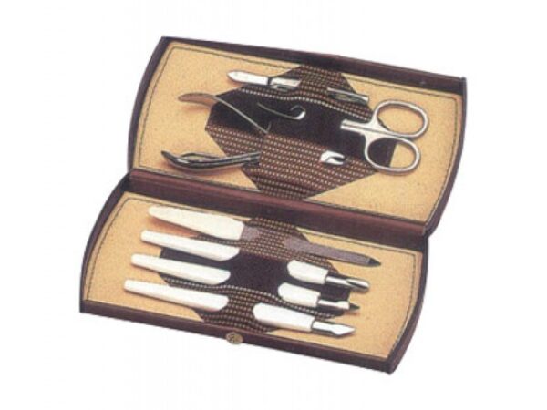 Manicure Set Leather Case (2528)