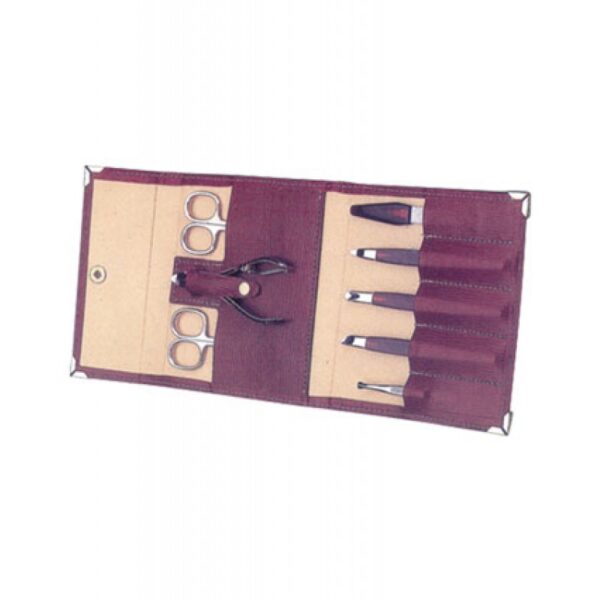 Manicure Set Leather Case (2537)