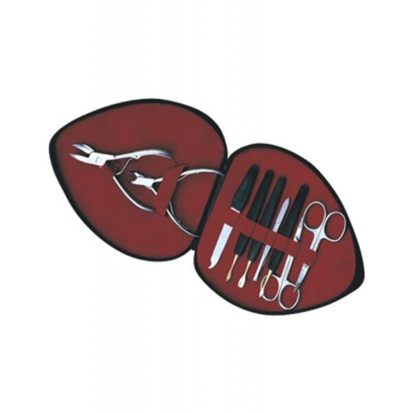 Manicure Set Leather Case (2538)